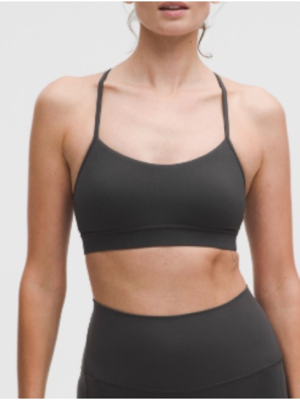 Lululemon - Flow Y Bra Nulu light support A-C cup/ size 4